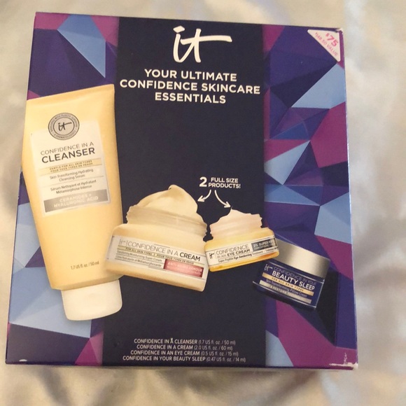 it Cosmetics Your Ultimate Confidence Skincare Essentials 4PC Set NIB